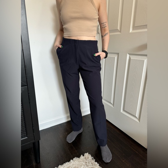 Express Ankle High Rise Pant - Picture 6 of 6